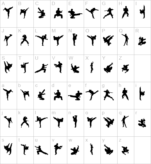  Karate Chop Font ;)